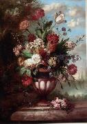unknow artist Floral, beautiful classical still life of flowers.069 USA oil painting artist